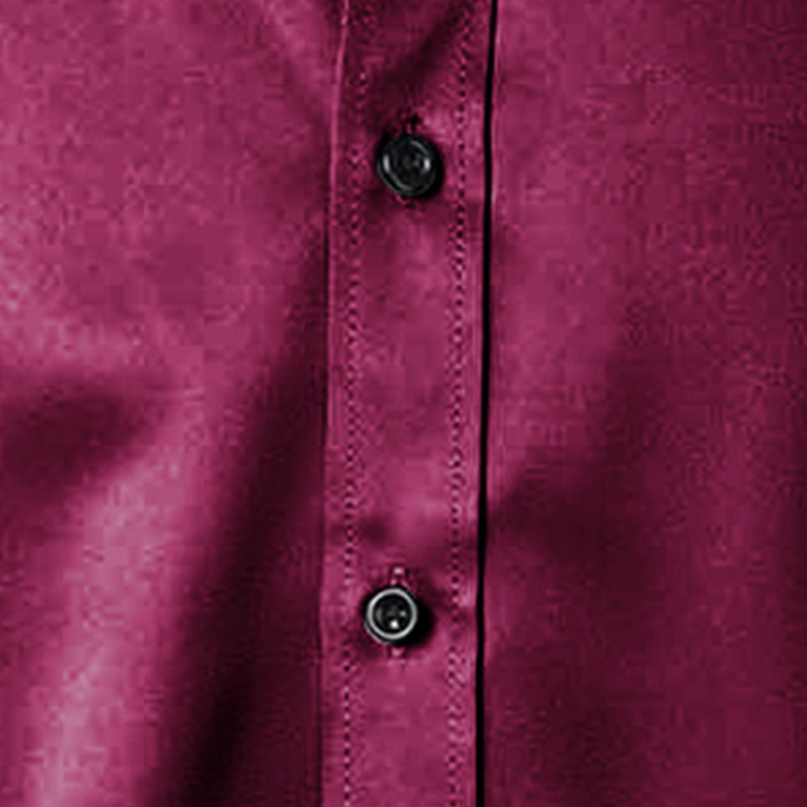 thumbnail image 5 of Camisa de vestir elástica y resistente a las arrugas para hombre: formal, de manga larga, corte ajustado, botones, tejido de poliéster, para ocasiones formales y de negocios., 5 of 7